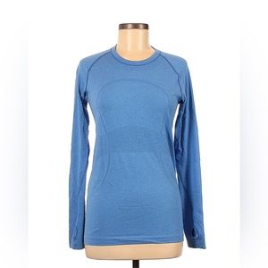 Blue Lululemon Swiftly Tech Long Sleeve Size 8